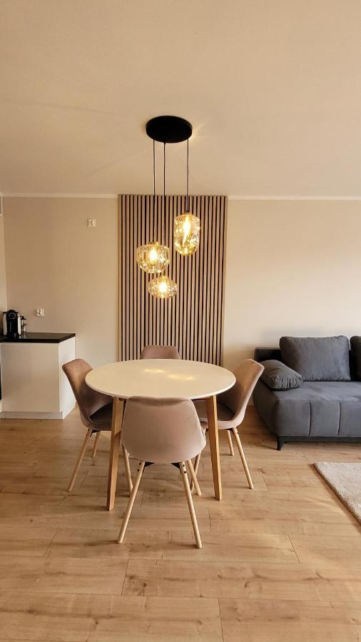 Sloneczny Apartament Z Ogrodkiem 格但斯克 外观 照片